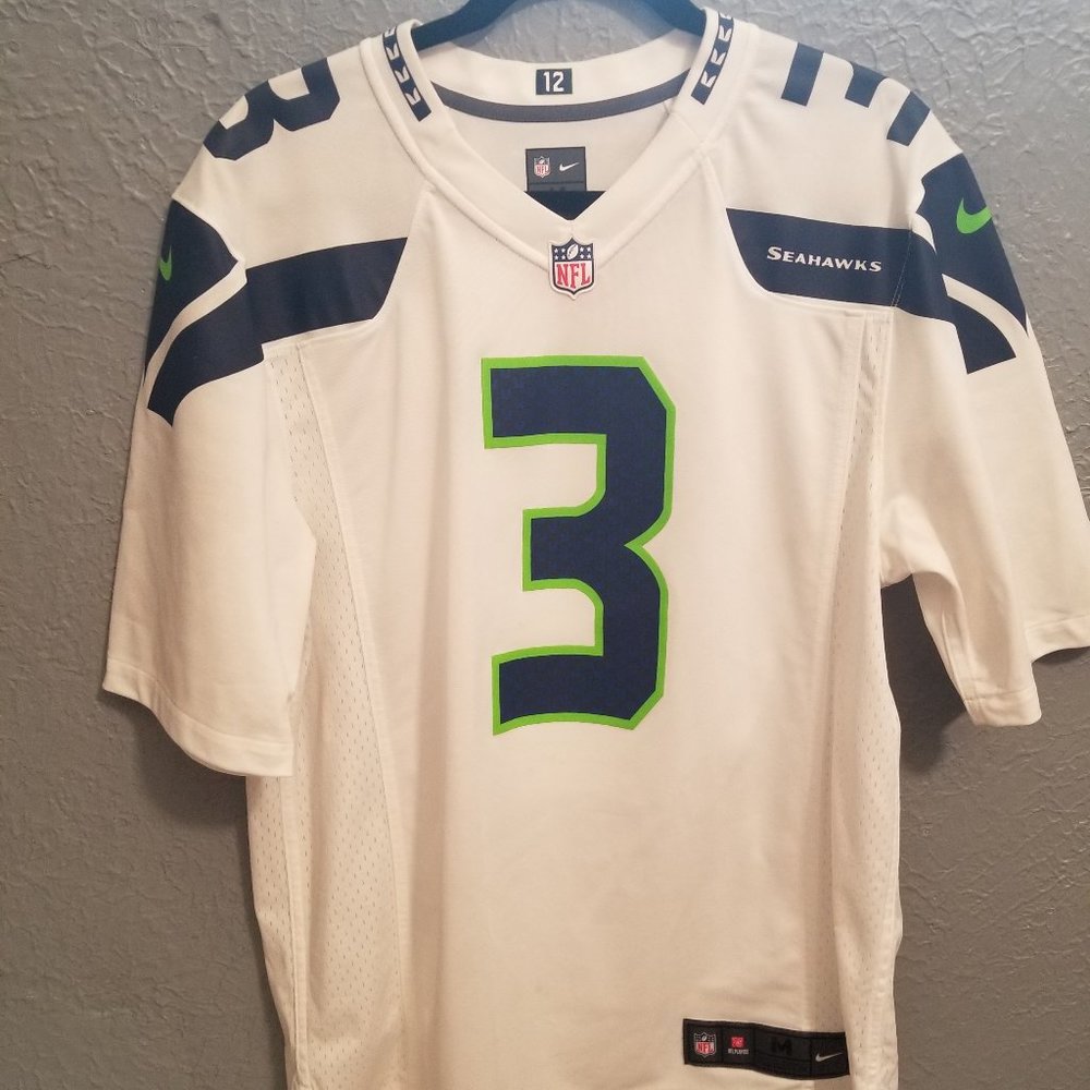 Seattle Seahawks Russell Wilson Nike Game Jersey